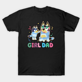 Bluey Girl Dad T-Shirt